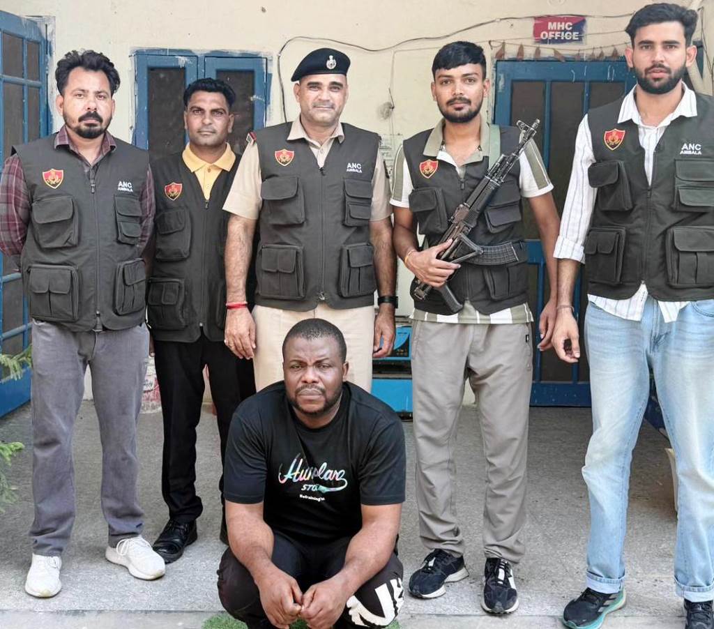 Ambala Police busts supply chain of 294 grams of banned MDMA party drug by arresting foreign drug smuggler from Delhi